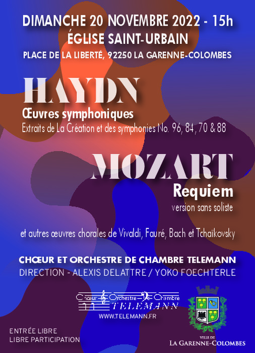 Affiche du concert